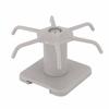 3pcs 6 Claws Design Kitchen Utensil Hooks 360 Degree Rotation Adhesive Hanging Rack  For Kitchen