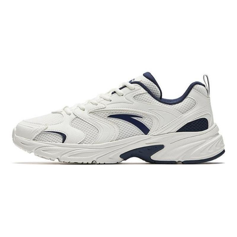 Anta OG800 men low-top casual shoes white blue retro trendy breathable lightweight heightening durable 912538821-1 40