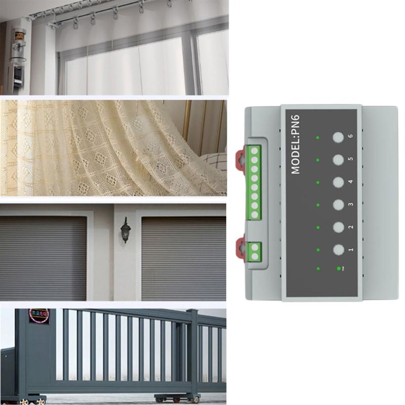 6 Channel Relays Switches Module Intelligent Home Networks Switches Controller Intelligent Appliance Control Module
