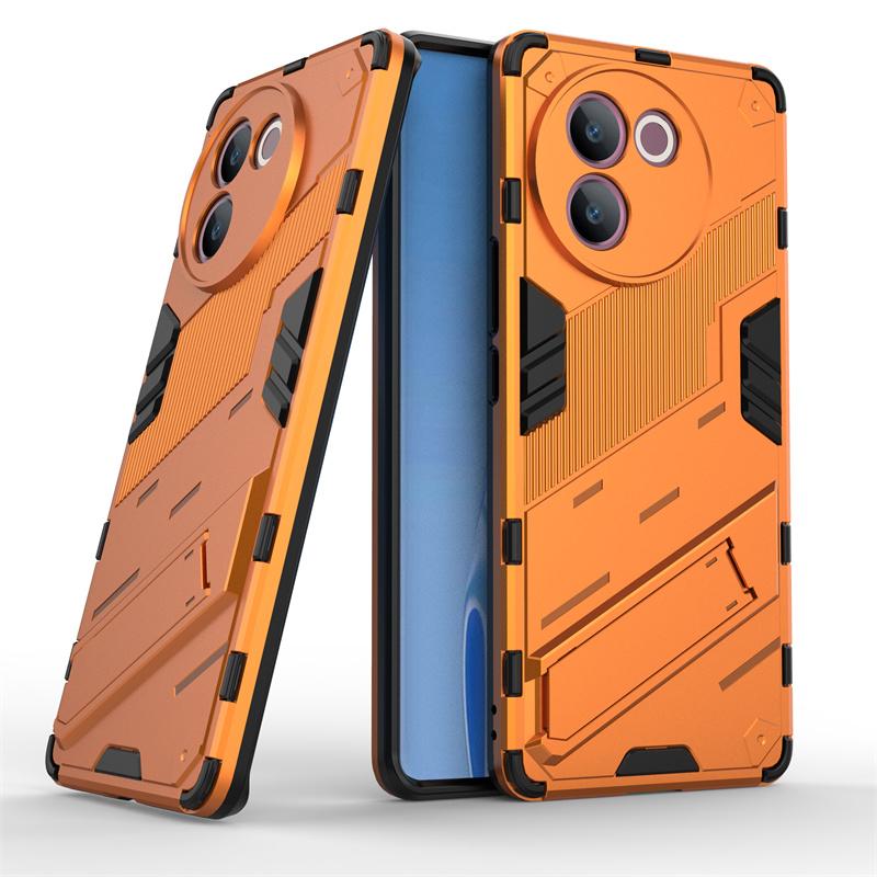 Holder Case For Vivo V40 Lite Cover For Vivo V40 Lite Capas Shockproof Kickstand Back Holder Cover For Vivo V40 Lite 5G Fundas