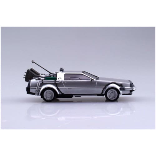 Aoshima Bunka Kyozai (AOSHIMA) Movie Mecha Series No. 11 Back To the Future Pullback Part 1 Time Machine 1/43 Scale Plastic Model