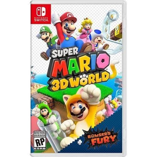Jeu nintendo switch - nintendo - super mario 3d world + bowser's fury - multijoueur - pegi 3+ - edition complète
