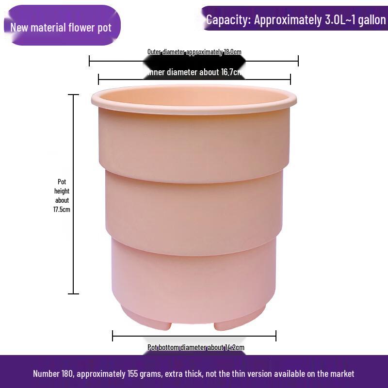 FenggeTu Root Control Resin Flower Pot