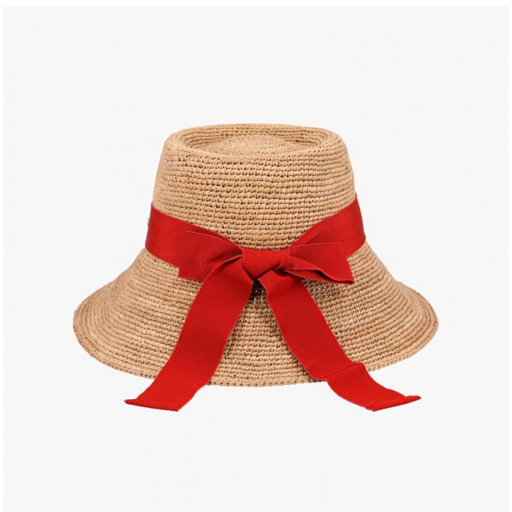 Helen Kaminski Clover Nougat Tropical Bucket Hat Hat52010