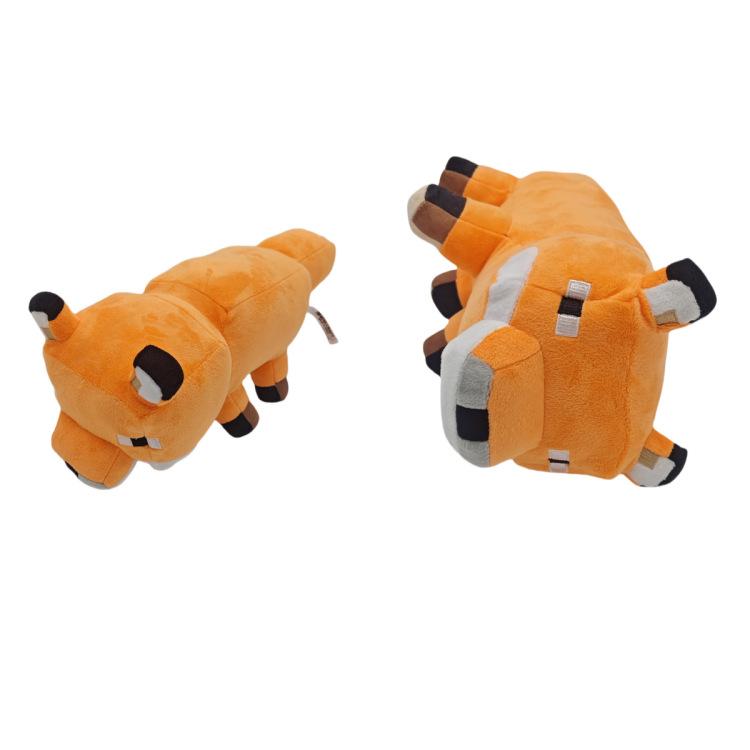 Action Figure Minecraft Creeper Peluche Zombie Seduto Peluche Volpe Panda Bambola Regalo per Bambini