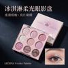 Leixina Ice Cream Nine Color Eyeshadow Palette Low Saturation Korean Style Creamy Pure Desire Sweet Girl