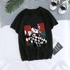 New Demon Slayer Anime Print Trendy Casual Top for Women, Summer Parent-child T-shirt for Women