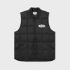 ThIs Is Never That Ripstop Quilted Down Vest Black