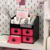 Niedliche Aufbewahrungsbox für den Schreibtisch, große Kapazität, Aufbewahrungsbox für Kosmetik, Make-up-Schubladen-Organizer, Mehrzweck-Stifteetui für Kinder