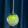 Christmas Fruit Pendant Red Fruit Car Rear View Mirror Charm Fruit Shaped Hanging Ornaments for Xmas Tree Auto Accessory