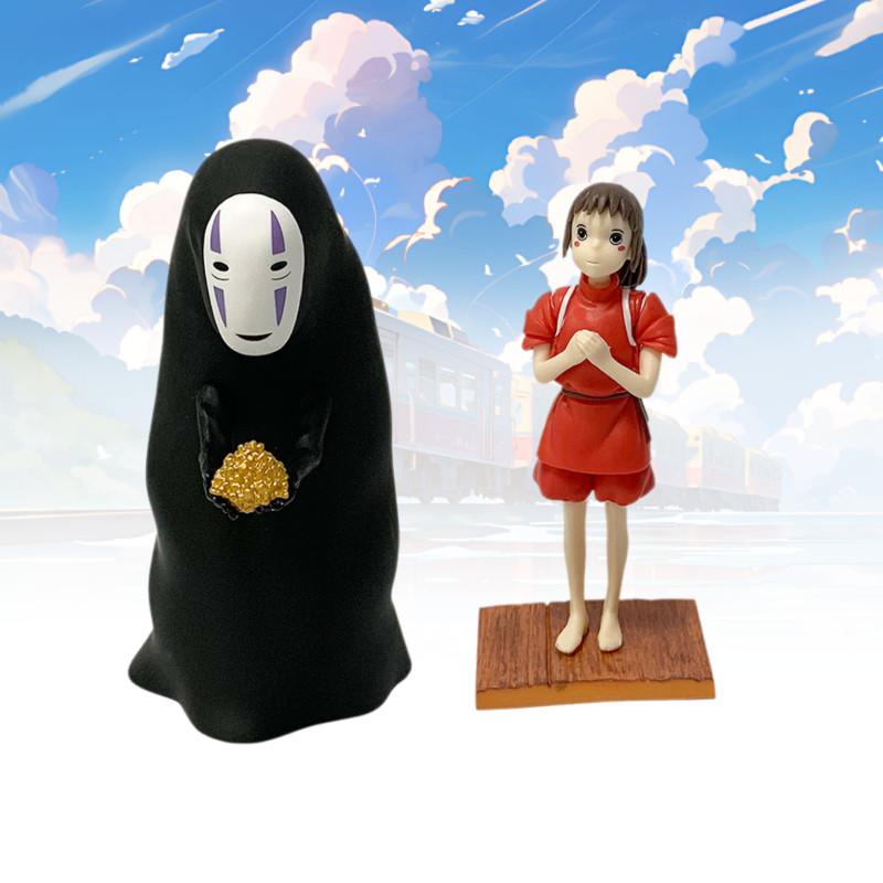 Enchanting Spirited Away No-face Character Doll Collectible Figure Pvc 12-14cm
