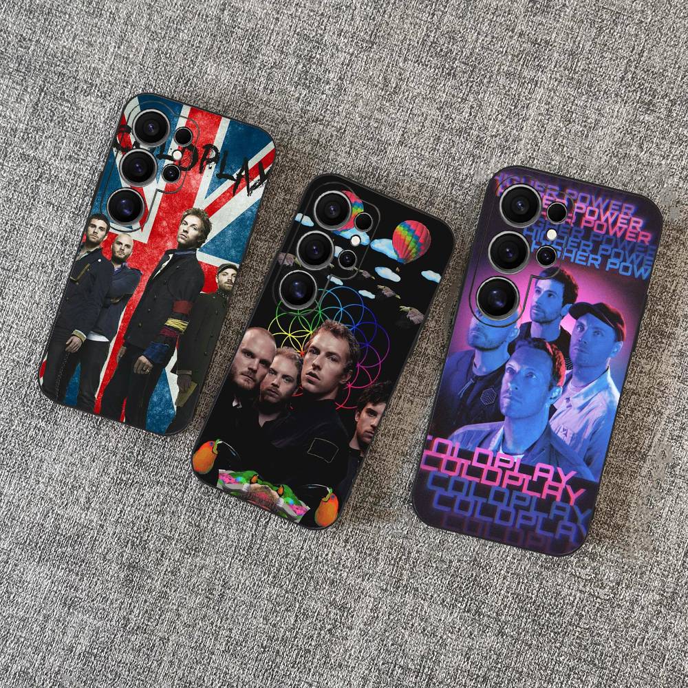 Pop Rock Band C-Coldplay Phone Case For Samsung S 24 Fe 25 Ultra Plus 20 Lite 21 30 22 23 24 22 Ultra 5G Fundas