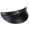 3-snap 3/4 Open Face Helmet Visor for Sun Shade Protector for Motorcycle Riding