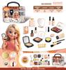 Girl Children Simulation Cosmetics Princess Makeup Lipstick Nail Play House Toy Set (Non-Smear)