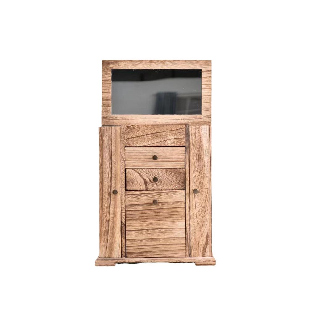 Wooden Multi-Layer Jewelry Box Display & Storage Organizer