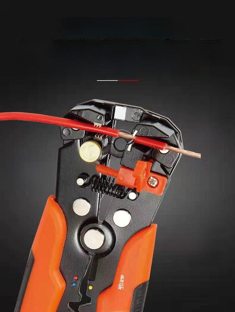 Automatic Multi-Function Wire Stripping and Pressing Pliers for Electricians