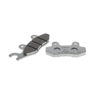 Nissin Brand Brake Pad BRAKE PAD Premium Pad Semi-Metal Part Number A0110 1SET 2 Wheels Motorcycle