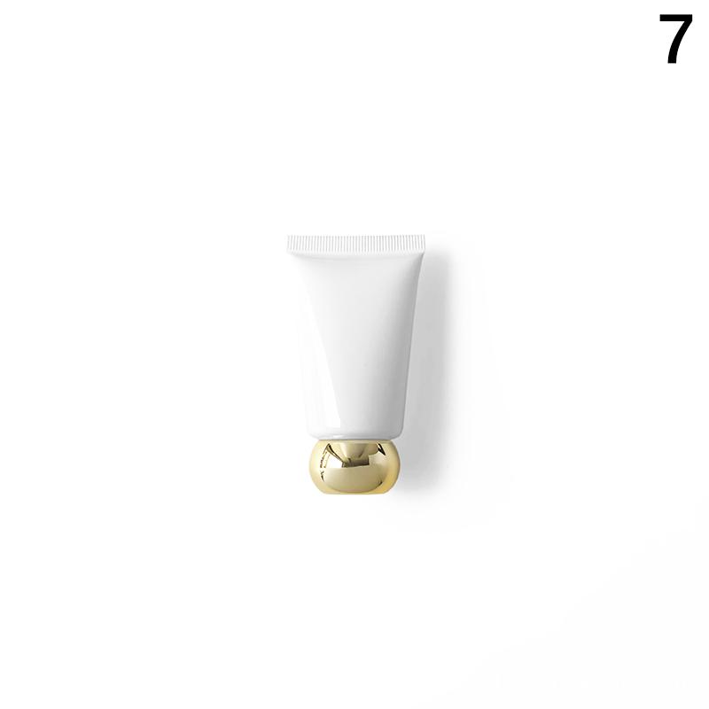 Białe 30G Kosmetyczne Miękkie Tubki Balsam Krem do Rąk Szampon Pojemnik na Płyn Tubka Pusta Butelka Przenośna Podróżna Butelka na Szampon