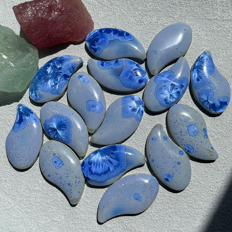 100g DIY Ceramic Mosaic Tiles Glass Mirror Handmade Ornaments Tiles Wall Crafts Colorful Crystal for Decorative Materials Cerd17