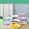 Afternoon Tea European Cake Threetier Stand Creative Multilayer Plastic Dessert Tray Fruit Plate