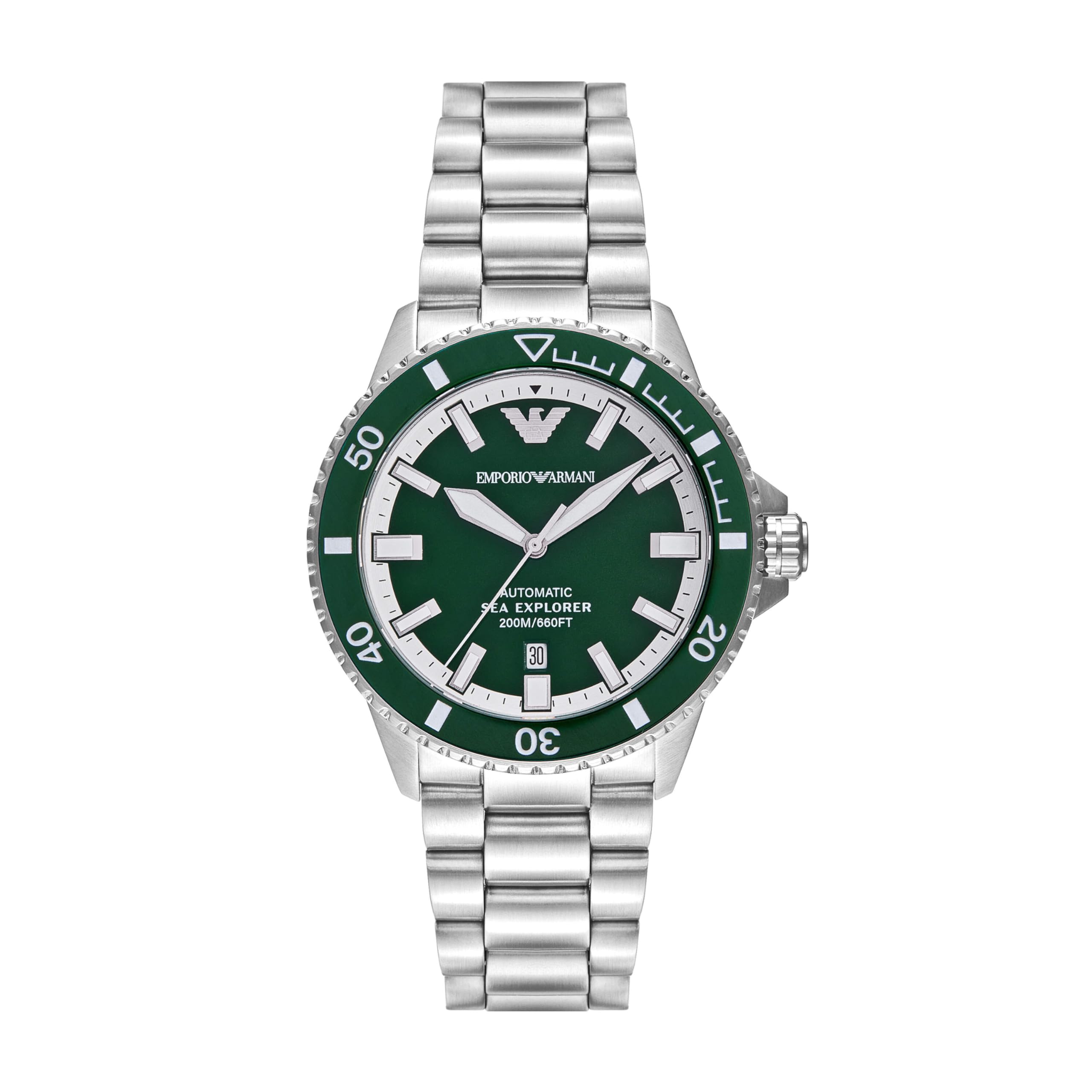 

Watch SEA EXPLORER AR60080 Silver [Emporio Armani] Men s