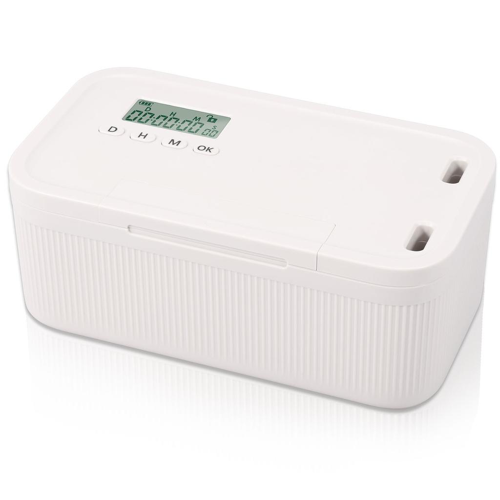 Timer Lock Boxes Electronic Lockable Container Multi Function Phones Cigarettes Personal Items  Files Items Safe Storage