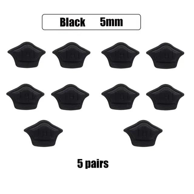 5pair/10pcs Insoles Patch Heel Pads for Sport Shoes Back Sticker Adjustable Size Antiwear Feet Pad Cushion Insert Insole