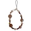 Leopard Print Beaded Lanyard Keychain Multiple Use Accessory For Daily Outings And Trendy Looks