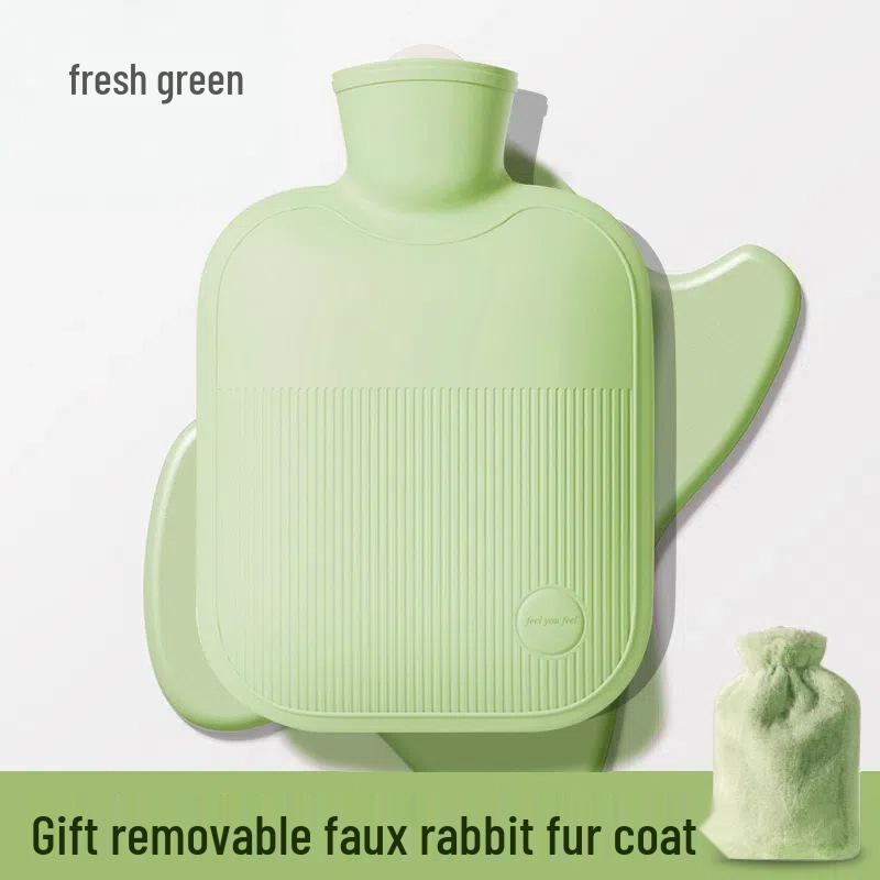 Women's Hot Water Bottle: Warm Compress for Belly - Available In Large & Small Sizes for Hand and Body Warmth