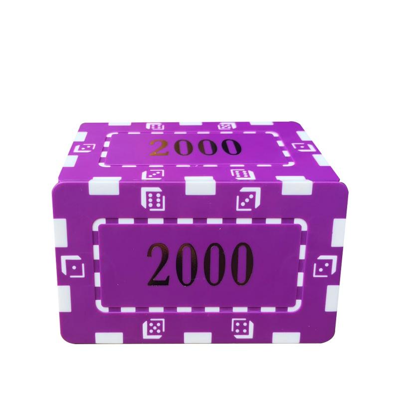 10 pièces/lot argile Las Vegas jetons de Poker 14g ensemble carte de Casino jetons de Poker divertissement pièces de monnaie en dollars jeu de cartes LasVegas