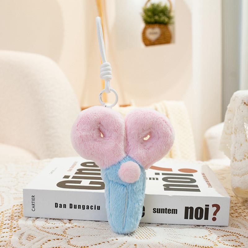 Classic Plush Pencil Case With Scissors Ruler Calculator For Students And Kids