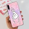 For Samsung Galaxy A90 5G Phone Case Samsung A90 SM-A908B 5G Flower Butterfly Woman Fashion Soft TPU Bumper Transparent Silicone
