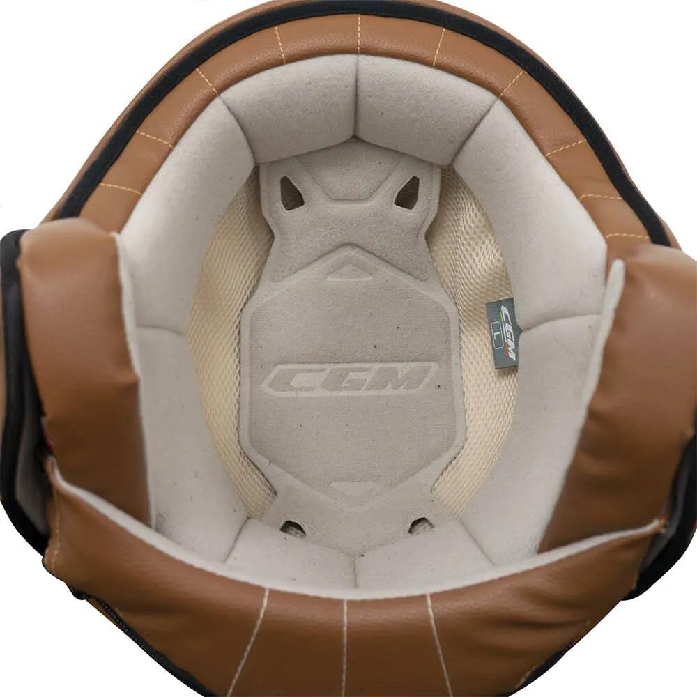 Cgm Open Helmet 191V PIX Vintage Short Screen