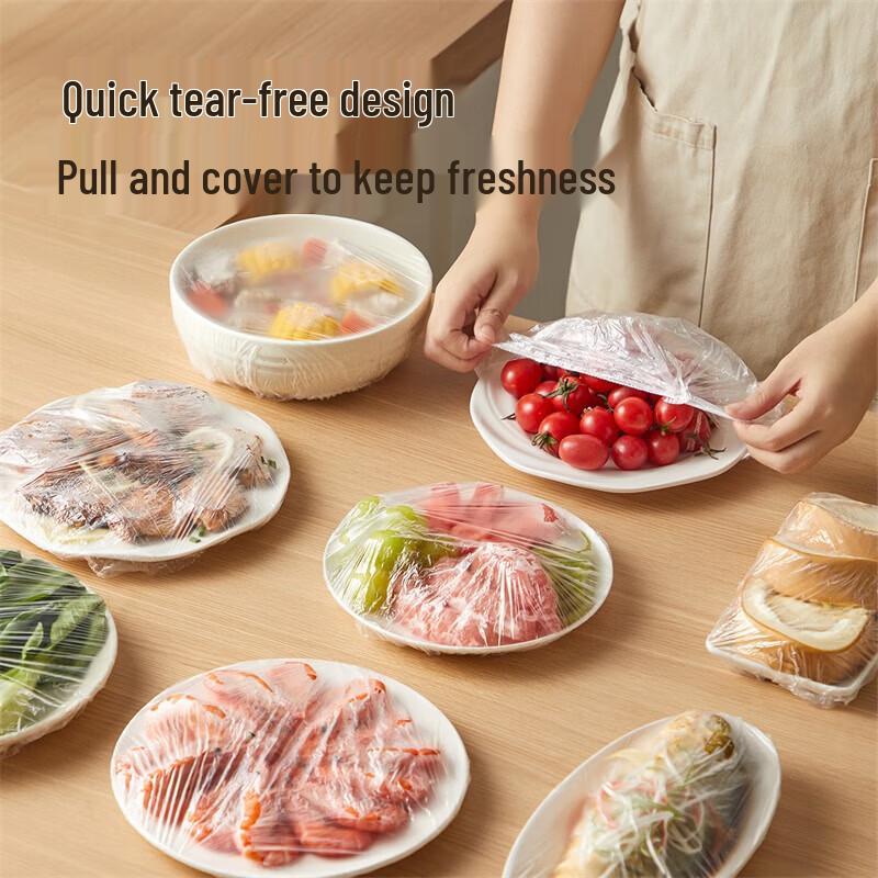COOKER KING Disposable Food Grade Fresh-Keeping Covers