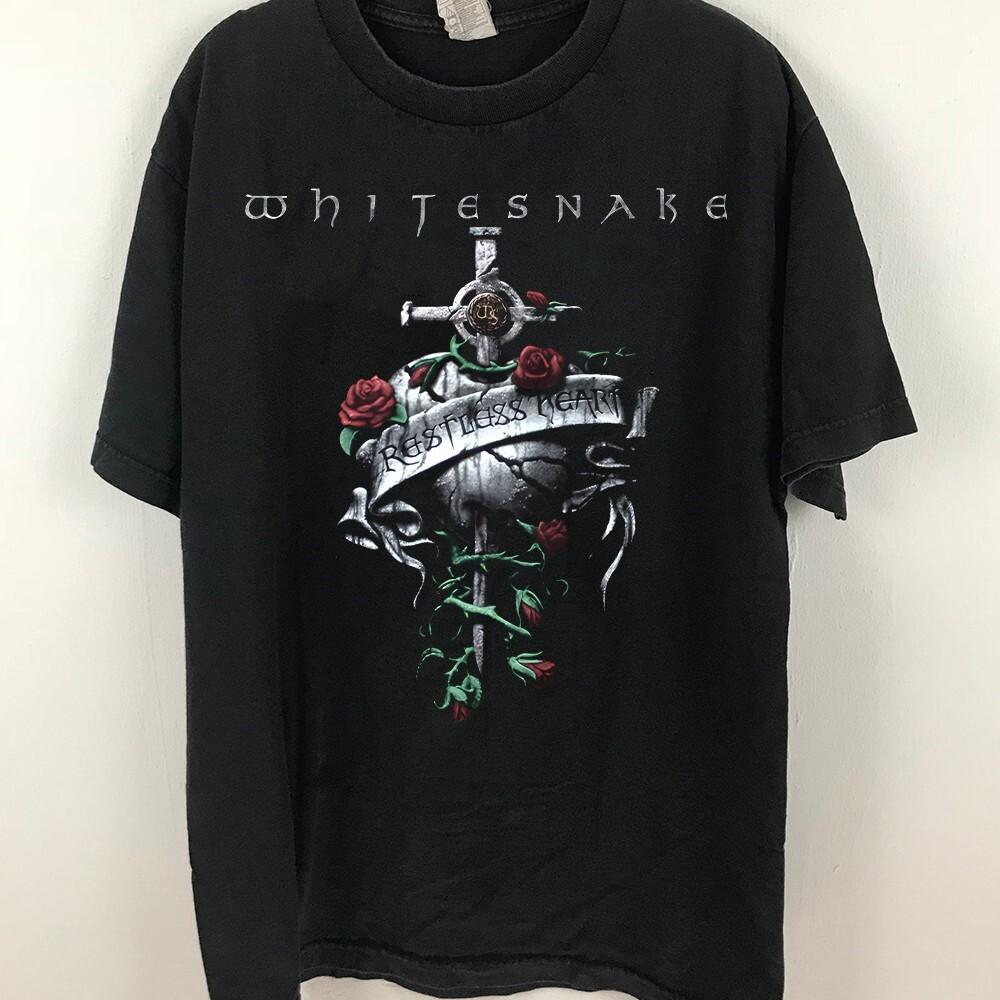 Rare WHITESNAKE Unisex Men All Size T-Shirt 10D474 XXL