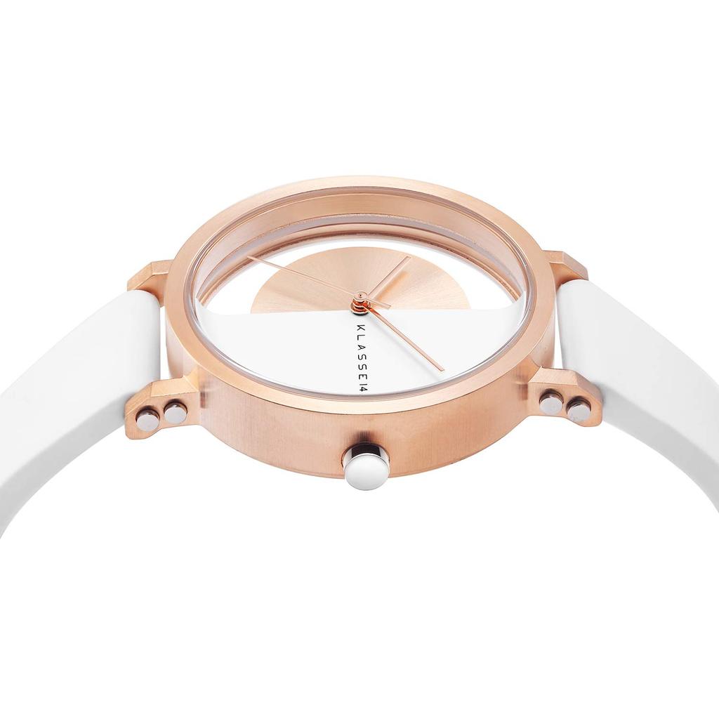 [Klasse Vierzehn] Uhr IMPERFECT Arch WEISS 32mm IM18RG007W Damen Echter Importartikel