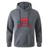 Long Sleeve Hooded Sweatshirt Gray Black Teens Autumn Sportswear Hoodie