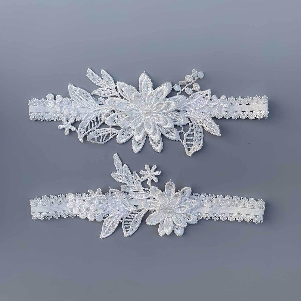 Lace Bridal Garter Belt Polyester Bridal Thigh Ring Fashion Leg Ring Bridal