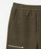 MILLO WOMEN Boucle Zipper Trousers [Khaki]