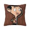 Mr Beans Cartoon Bären Kissenbezug Kissenhülle Quadratisch Grafische Kissenhülle Modische Kissenbezüge Für Sofa Zuhause Dekorativ