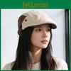 Classic Cotton Newsboy Hat For Women With Windproof Design For Spring And Fall