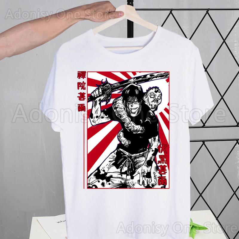 Toji Fushiguro Harajuku T-shirts Summer  Unisex/Wo Unisex Hip Hop Funny Print Tshirt Streetwear t shirts Short Sleeve Tops Shirt