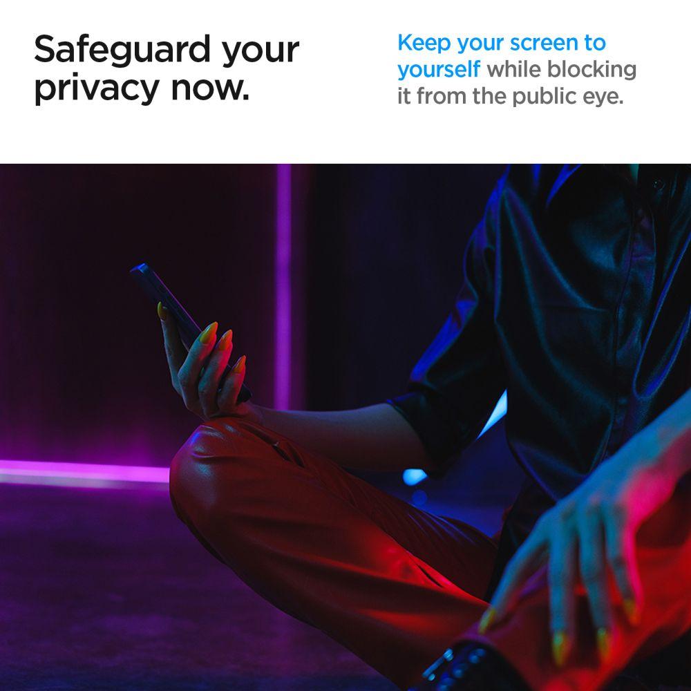 Szkło Hartowane Spigen Glas.tr Ez Fit 2-Pack Galaxy S24 Ultra Privacy