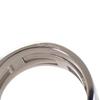 HERMES  #13(JP Size)  ring black Silver925 Women