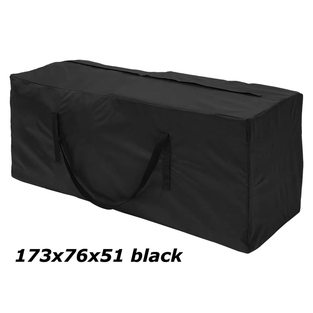 Garden Furniture Cushion Storage Bag Waterproof Anti-UV Rectangle Outdoor Furniture Protective Cover Christmas Tree Storage Bag