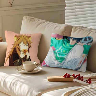 The Rising Of The Shield Hero Pillow Gift Home Office Decoration Pillow Bedroom Sofa Car Cushion CoverPillow Case
