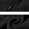 Autumn Winter New Men's Fleece-Lined Vest Solid Color Casual Sleeveless Jacket Men's Plus Size Thickened Warm Fleece