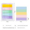 Deli 5-Color Fluorescent Film Index Tabs