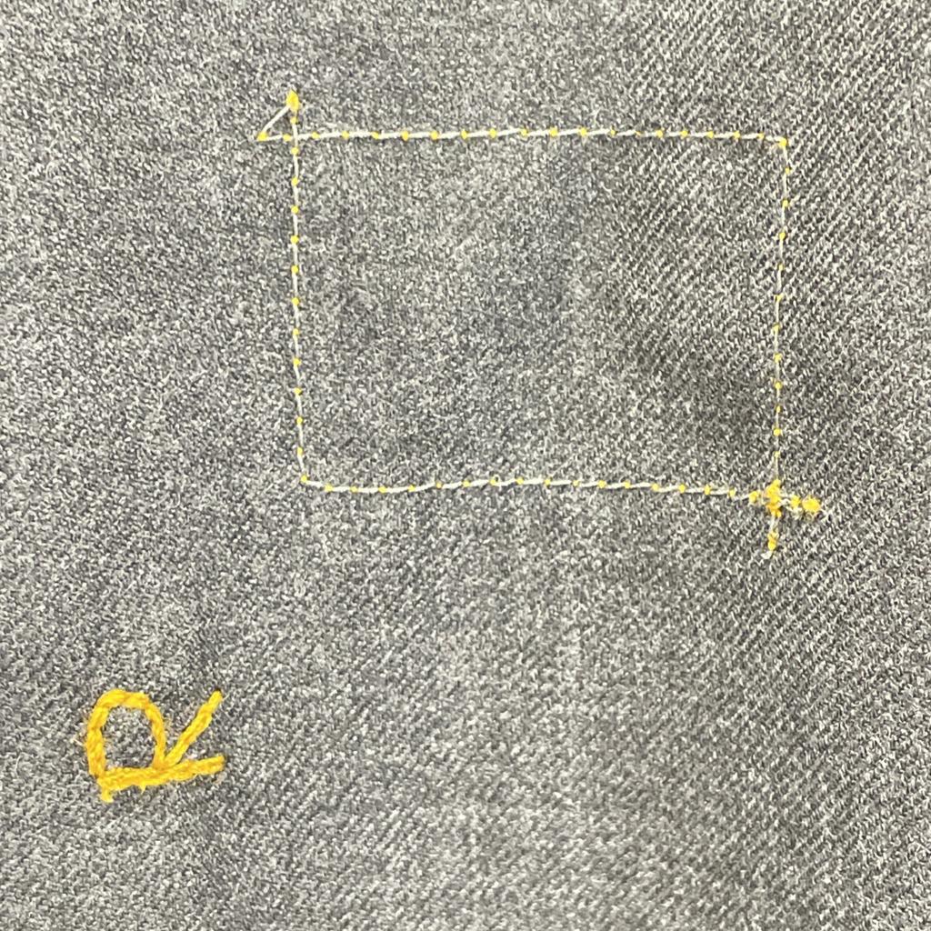 45R 70150424 23AW Charcoal Gray Worsted Wool Dress Dress Not Written charcoalUsed