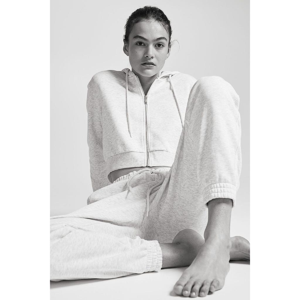 Pantaloni de jogger cu talie înaltă